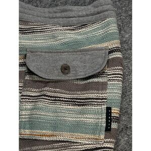 Vissla Shorts Men Small Multi Color Stripes Cotton Blend Surf Skate‎ Y2K Active